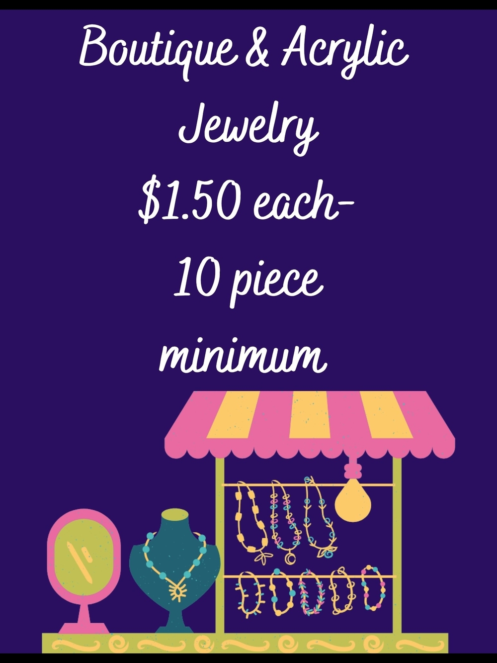 LIVE SHOW LISTING FOR UNLISTED JEWELRY!!